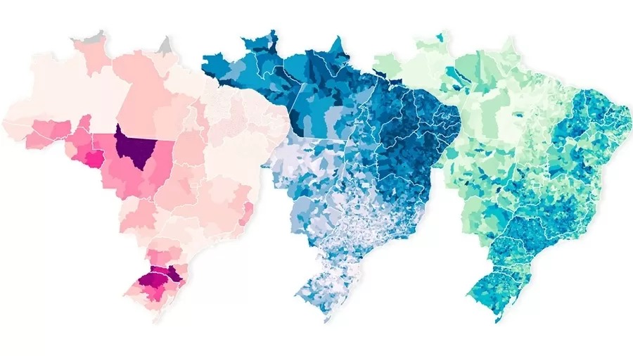 Eleições 2022: 7 mapas que explicam quem é o Brasil que vai às urnas amanhã