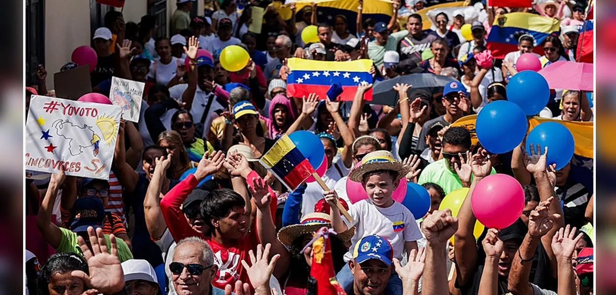 Venezuela inicia campanha de referendo sobre território em disputa com a Guiana